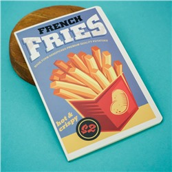 Тетрадь (A5) «Tasty french fries» (13,5*20,5)