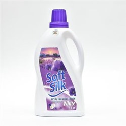 Средство жидкое для стирки "Soft Silk" White 1500 мл