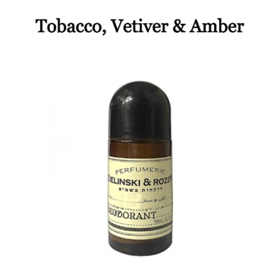 Шариковый дезодорант Zielinski & Rozen Tobacco, Vetiver & Amber