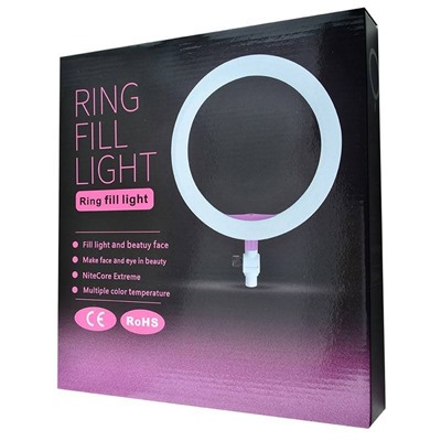 Кольцевая светодиодная лампа со штативом 26см. для профессиональной съемки Ring Fill Light
