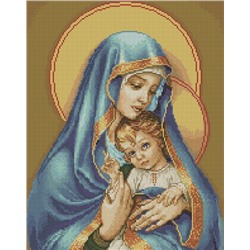 Алмазная мозаика GF 2454 Религиозная Мать и ребенок 40*50
