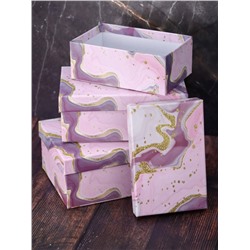 Набор подарочных коробок 3 в 1 «Amethyst», pink, 18*12*7-21*14*8.5-23*16*9.5