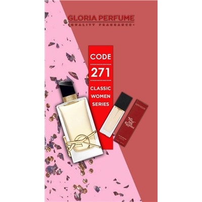 Мини-парфюм 15 мл Gloria Perfume №271 (Yves Saint Laurent Libre)