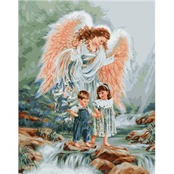 Картина по номерам GX 4591 Ангел-хранитель 40*50