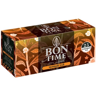 «Bontime», чай черный, 25 пакетиков, 50г