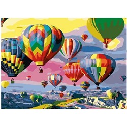 Картина по номерам EX 6485 Парад воздушных шаров 30*40