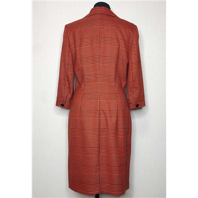 Платье Bazalini 4603 оранжевый лапка