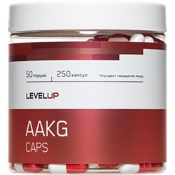 Аминокислота Аргинин AAKG Level Up 250 капс.