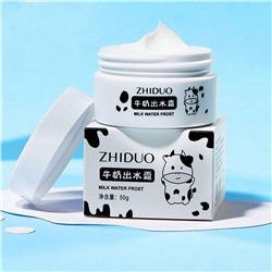 Увлажняющий для лица c молочными протеинами Zhiduo milk cream 50гр