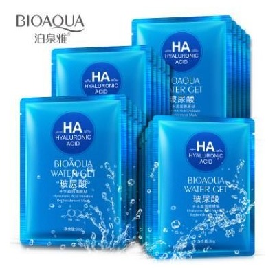 Тканевая маска с гиалуроновой кислотой Bioaqua Water Get HA