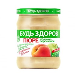 Пюре яблочно-персиковое АВС