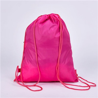 Рюкзак мешок Supreme цвет розовый арт 1366