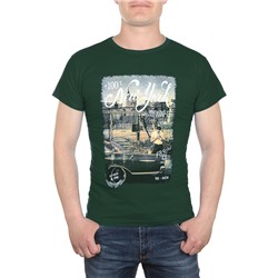 17623-2 футболка мужская, зеленая