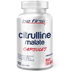 Аминокислота Цитруллин Малат Citrulline malate Be first 120 капс.