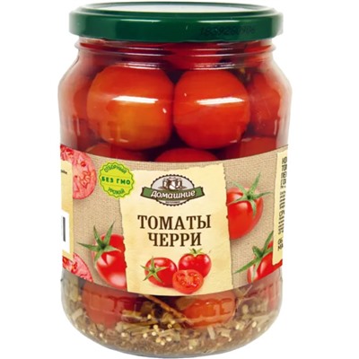 «Домашние заготовки», томаты черри маринованные, 680г