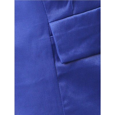 9018-4 пиджак женский синий