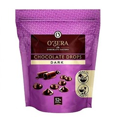 Шоколад  О'zera темный Dark drops 80г