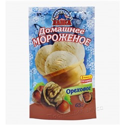 Домашнее мороженое "Ореховое" 65г