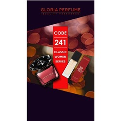 Мини-парфюм 15 мл Gloria Perfume №241 (Versace Crystal Noir)