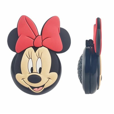 Массажная складная расческа Disney Minnie Mouse с зеркалом,1 шт.