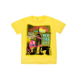 MK002F-16 футболка детская, желтая