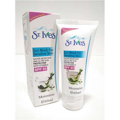 Солнцезащитный крем St. Ives Sunblock Sunscreen Cream SPF 65+ 60мл