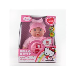 Интерактивная кукла из серии «Hello Kitty» 10 звуков 24 см.