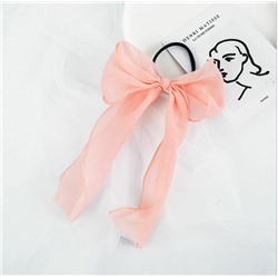 Sale! Резинка - бантик-повязка для волос,цвет нежно-розовый,1 шт.