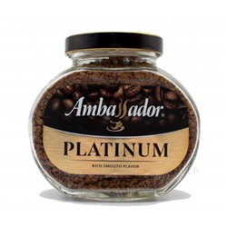 Кофе Ambassador Platinum растворимый, ст/б 95 г