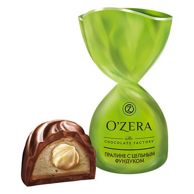 «OZera», конфеты с цельным фундуком (упаковка 0,5кг)