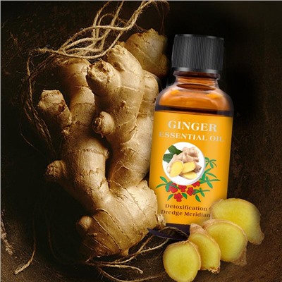 Эфирное масло имбиря Ginger Essential Oil 30мл