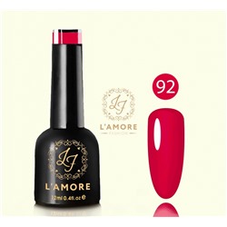 Гель лак для ногтей Luxury L’AMORE FASHION 12мл тон 92