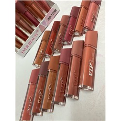 Жидкие матовые помады Ever Beauty Vip LipGloss (ряд 12шт)