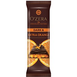 «OZera», шоколад горький Dark & Extra Orange, 40г