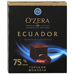 Шоколад  O'zera Ecuador 90гр/1шт