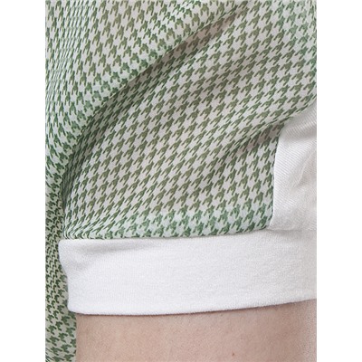 B278-3z блузка женская, зеленая