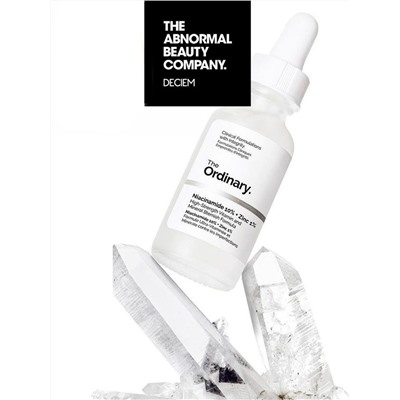 (Китай) Сыворотка для проблемной кожи The Ordinary Niacinamide 10% + Zinc 1% High Strength Vitamin and Mineral Blemish Formula, 30мл