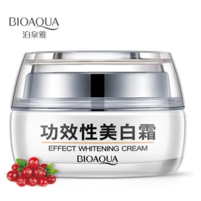 BioAqua Effect Whitening Cream крем для лица отбеливающий с клюквой 30 мл