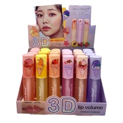 Блеск для увеличения губ Kiss Beauty 3D (упаковка 6шт)