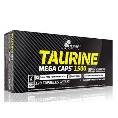 Аминокислота Таурин Taurine mega caps OLIMP 120 капс.