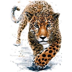 Картина по номерам PK 11452 Поступь леопарда 40*50 Эксклюзив