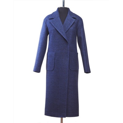 Моника  демисезонное пальто  ( синий )