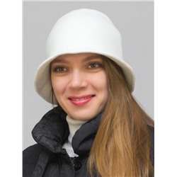 Шляпа женская весна-осень Тейла (Цвет молочный), размер 54-56; 56-58