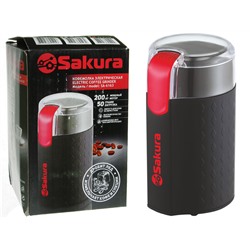 Кофемолка электрическая SA-6163R загрузка 50г 200Вт