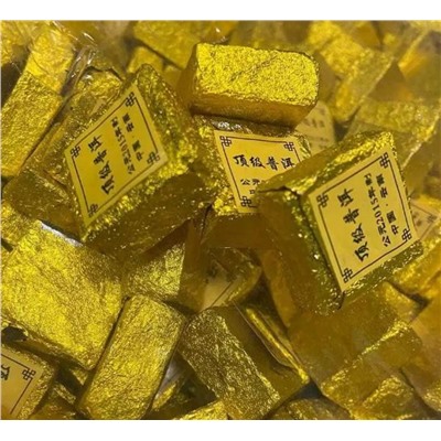 Китайский чёрный чай "Golden Puerh Cake"  5 гр Золотой квадрат