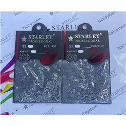 Стразы для дизайна ногтей PCS-1400 Starlet Professional (mix)