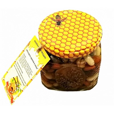 Ассорти орехов в меду 250 гр.