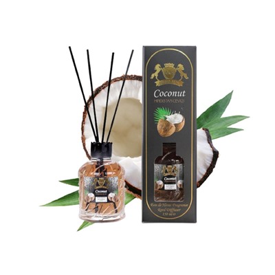 Аромадиффузор для дома Golden Silva Home Fragrance кокос, 150мл