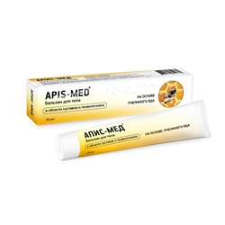 Апис-Мед бальзам для тела с пчелиным ядом 3% для суставов и позвоночника 35 мл.