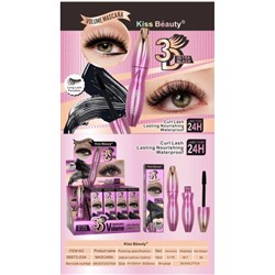 Тушь для ресниц "Объем и длина" Kiss Beauty 3D Mascara